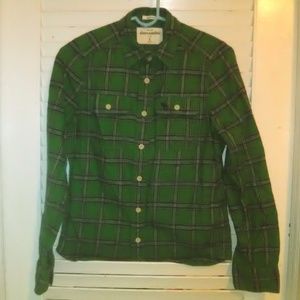 Abercrombie & Fitch Button Down Shirt Size L